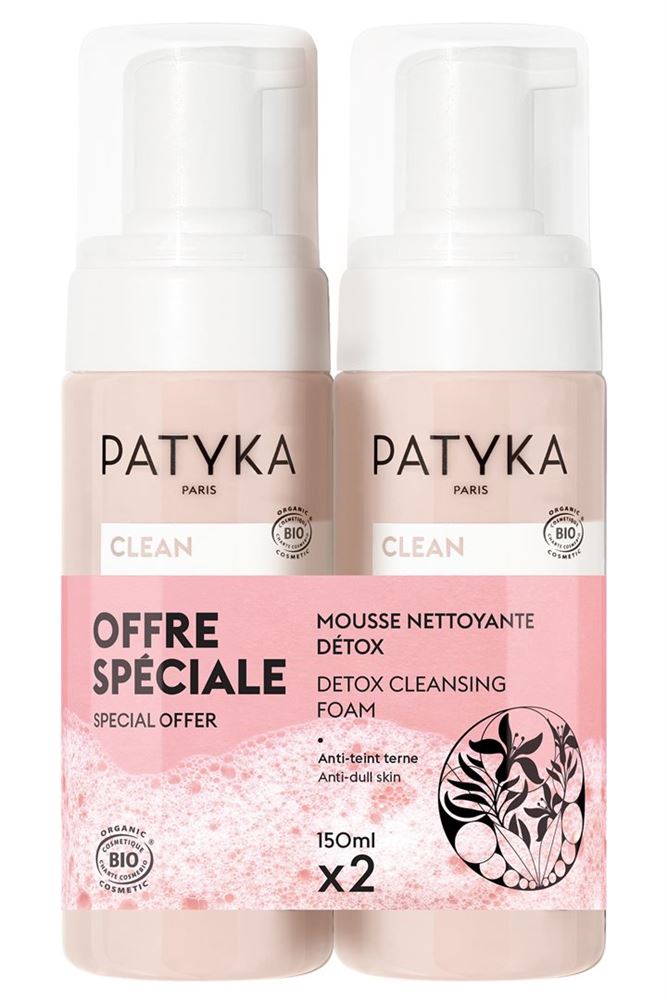 Patyka Clean Duo Mousse Nettoyante