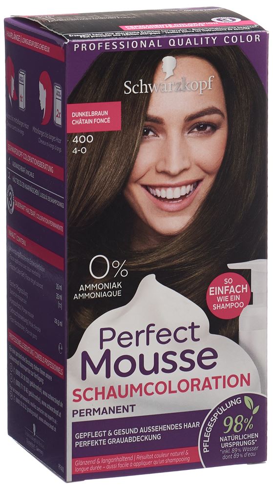 PERFECT MOUSSE Schaum 400 Dunkelbraun 1 Stk, Hauptbild