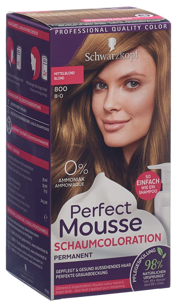 PERFECT MOUSSE 800 blond 1 pce, image principale