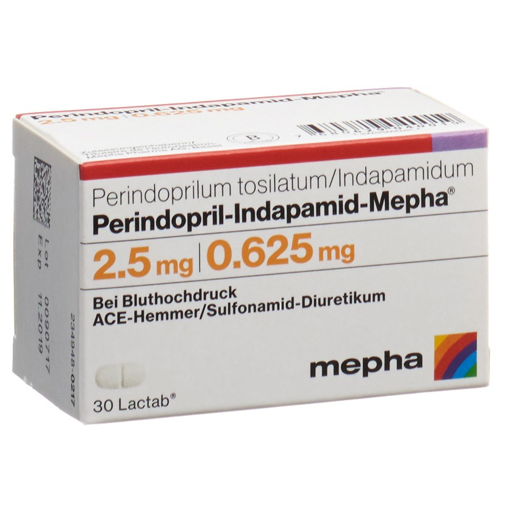 PERINDOPRIL INDAPAMID Indapamid-Mepha, image principale