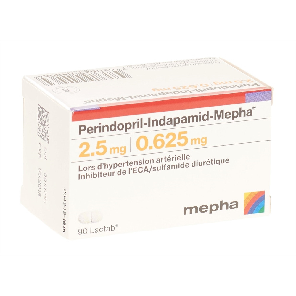 PERINDOPRIL INDAPAMID Indapamid-Mepha, image 2 sur 2