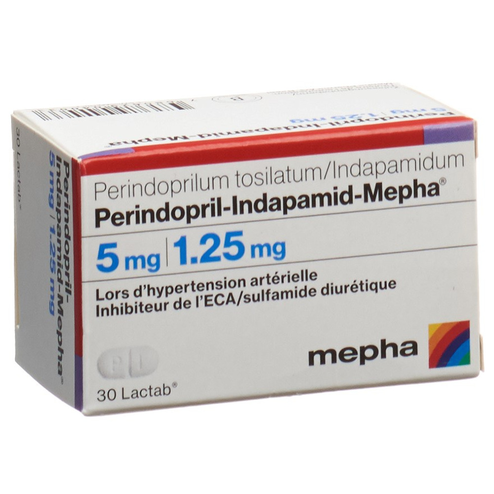 PERINDOPRIL INDAPAMID Indapamid-Mepha, image 2 sur 2