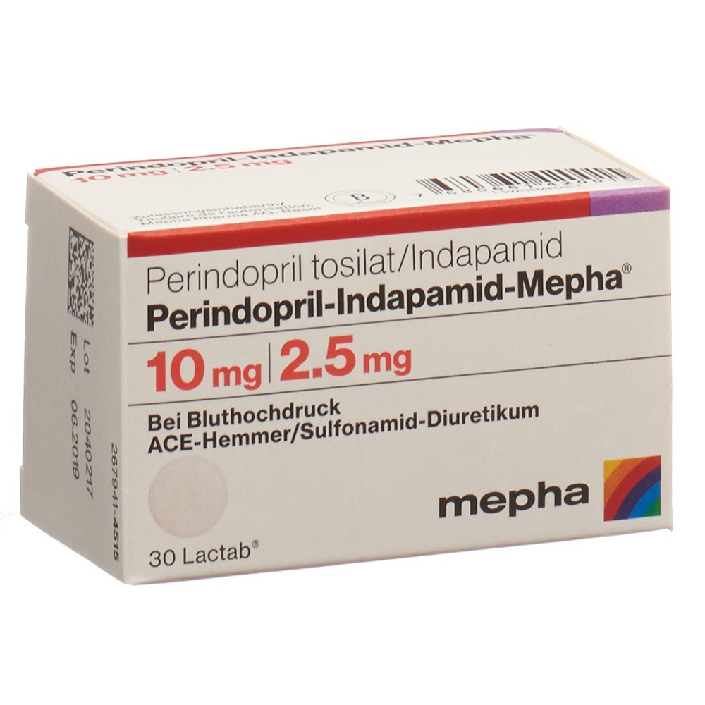 PERINDOPRIL INDAPAMID Indapamid-Mepha, Hauptbild