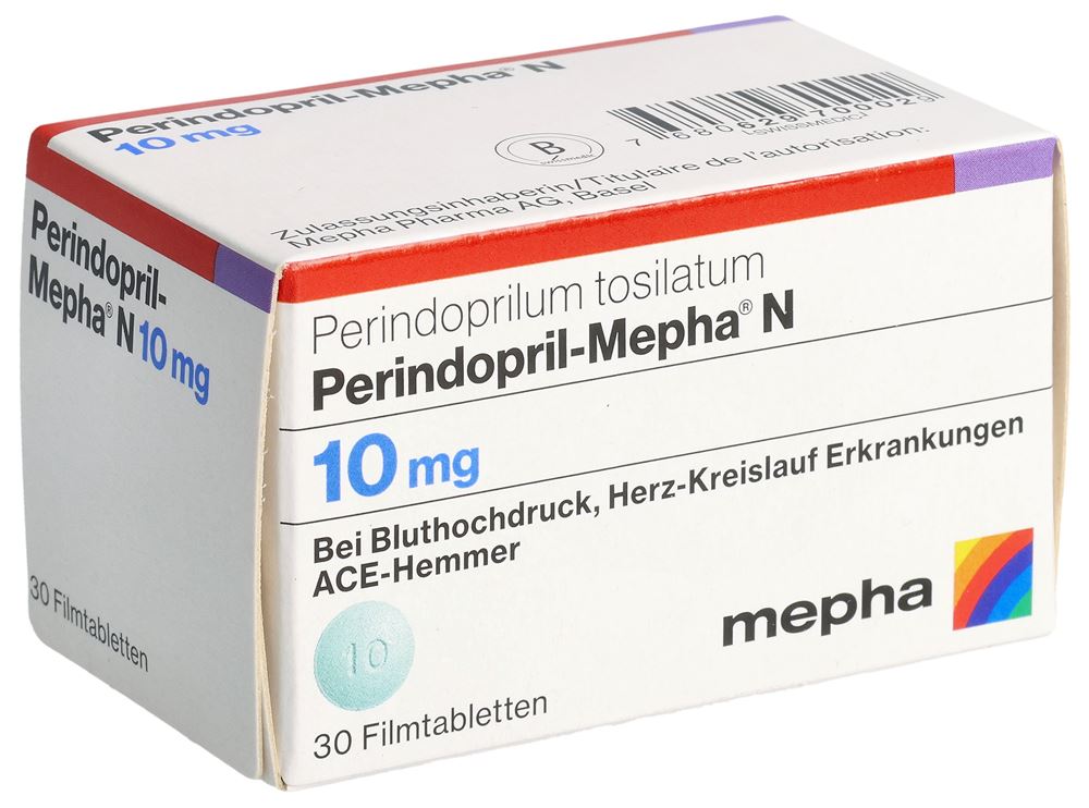 PERINDOPRIL N 10 mg, image principale
