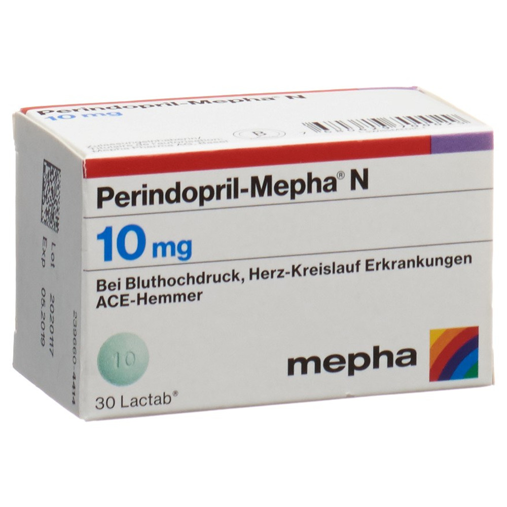 PERINDOPRIL N 10 mg, image principale