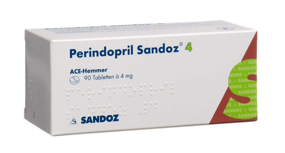 PERINDOPRIL Sandoz 4 mg, image principale