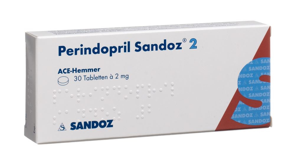 PERINDOPRIL Sandoz 2 mg, Hauptbild