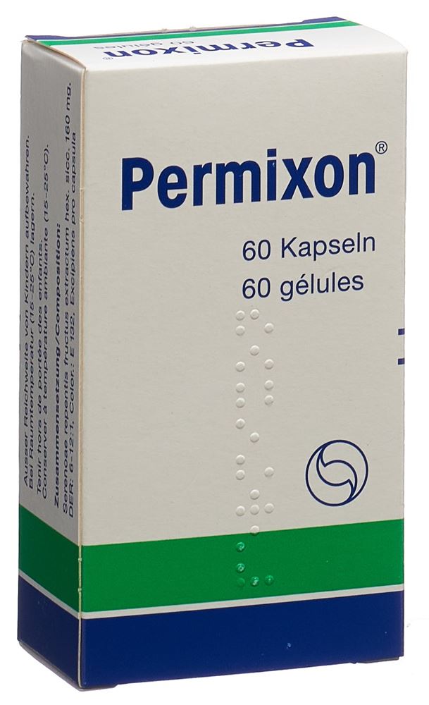 PERMIXON Kaps 160 mg Blist 60 Stk, Hauptbild
