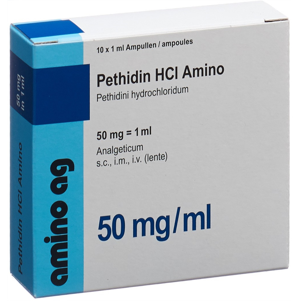 PETHIDINE HCL Amino 50 mg/ml, Hauptbild