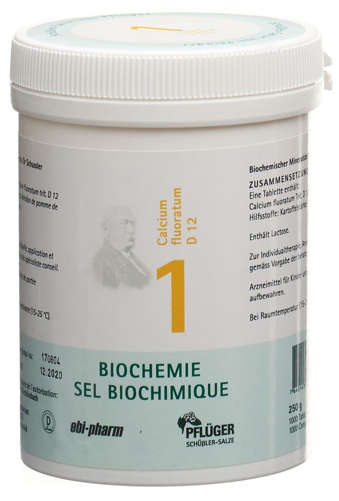 PFLUEGER Nr1 Calcium fluoratum 12 D