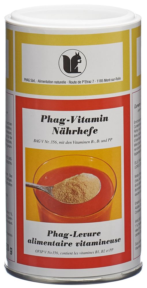 PHAG levure alimentaire
