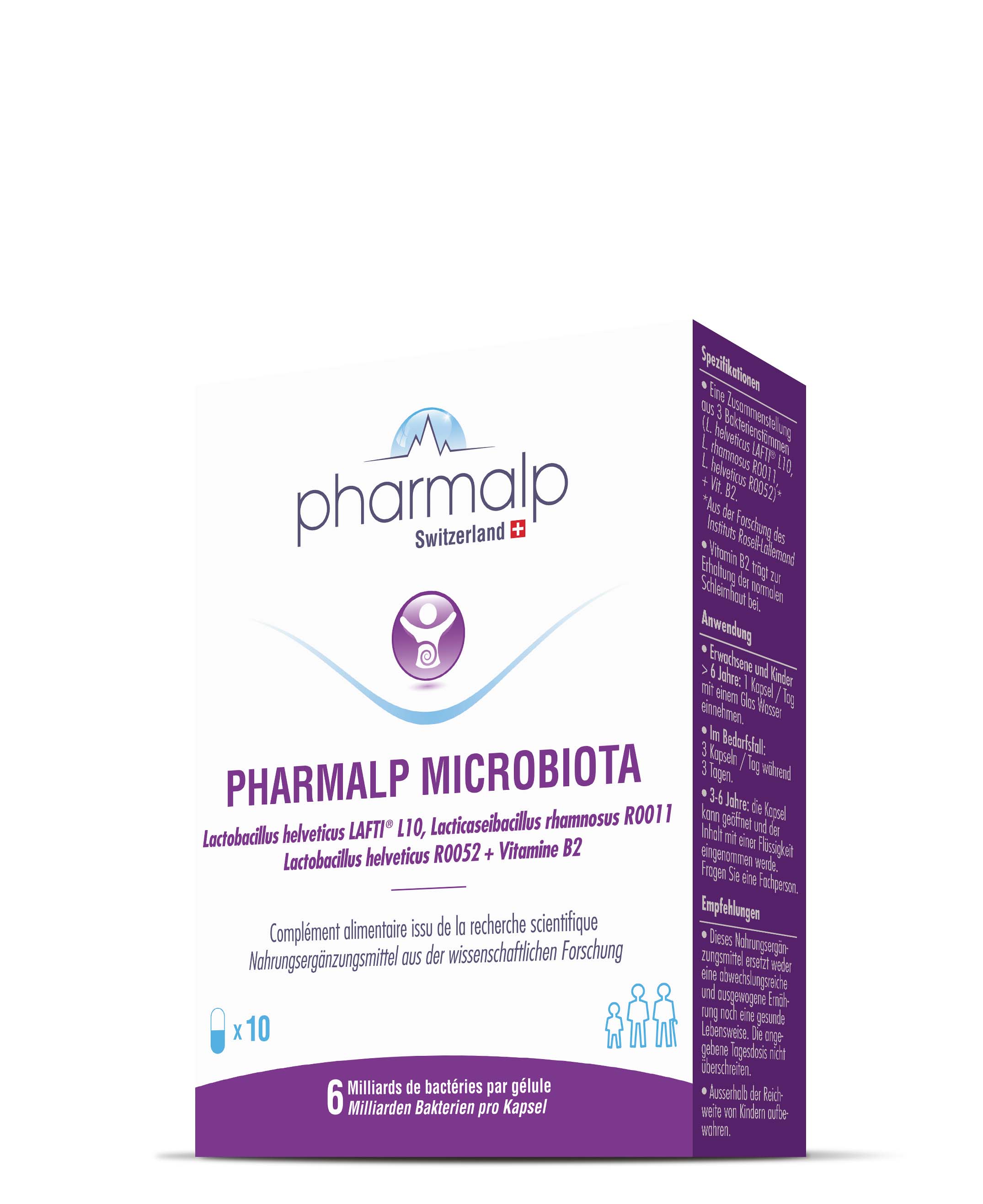 PHARMALP MICROBIOTA gélules, image principale