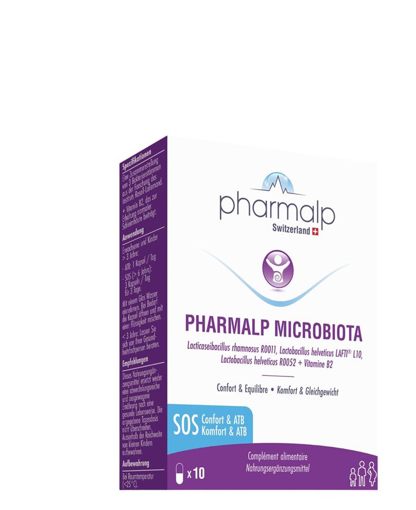 PHARMALP MICROBIOTA gélules