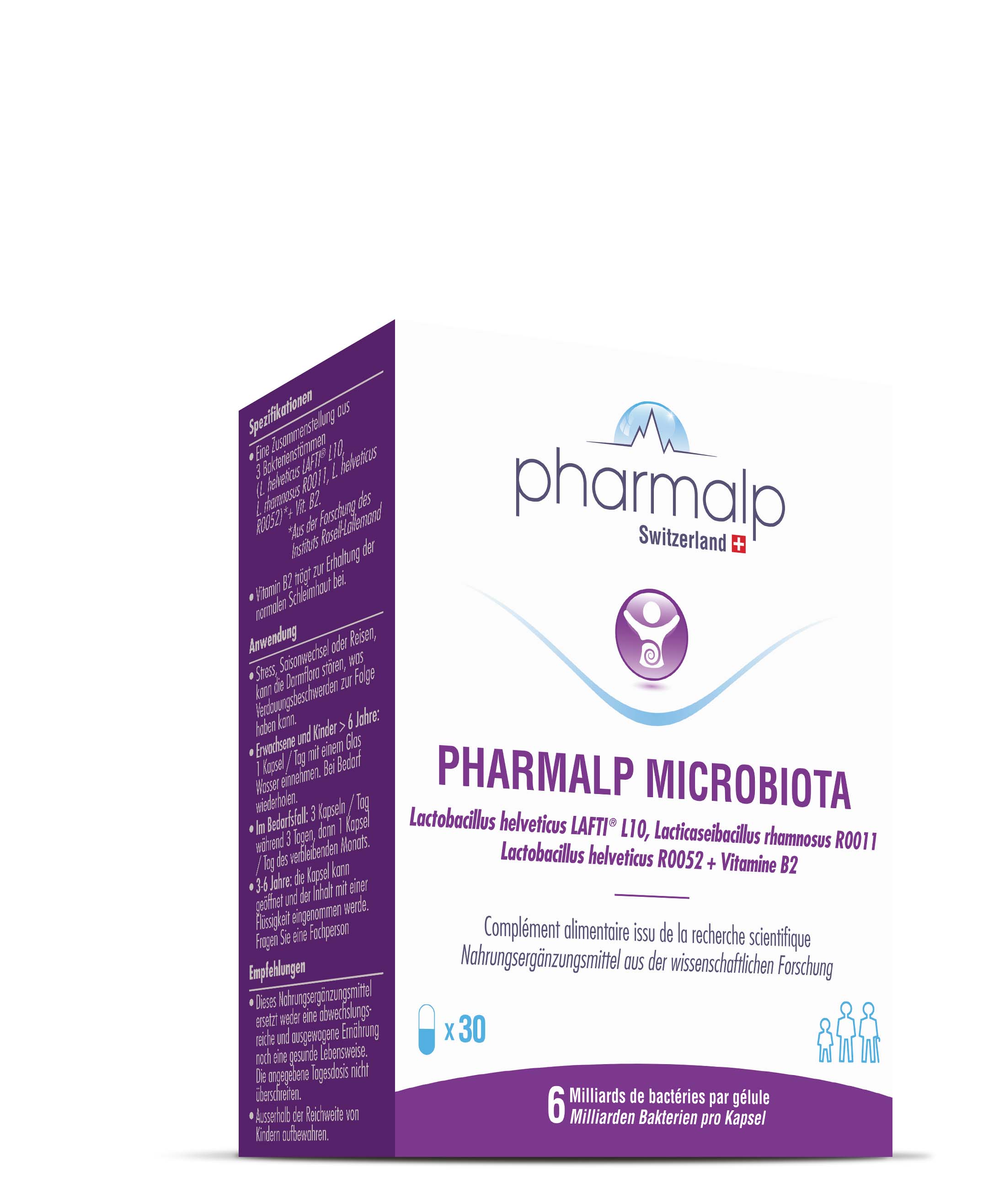 PHARMALP MICROBIOTA Kapseln, Hauptbild