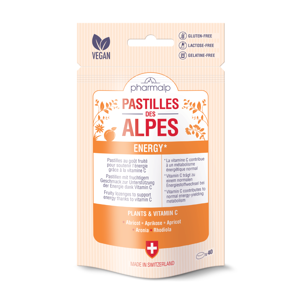 PHARMALP Pastilles des Alpes Energy