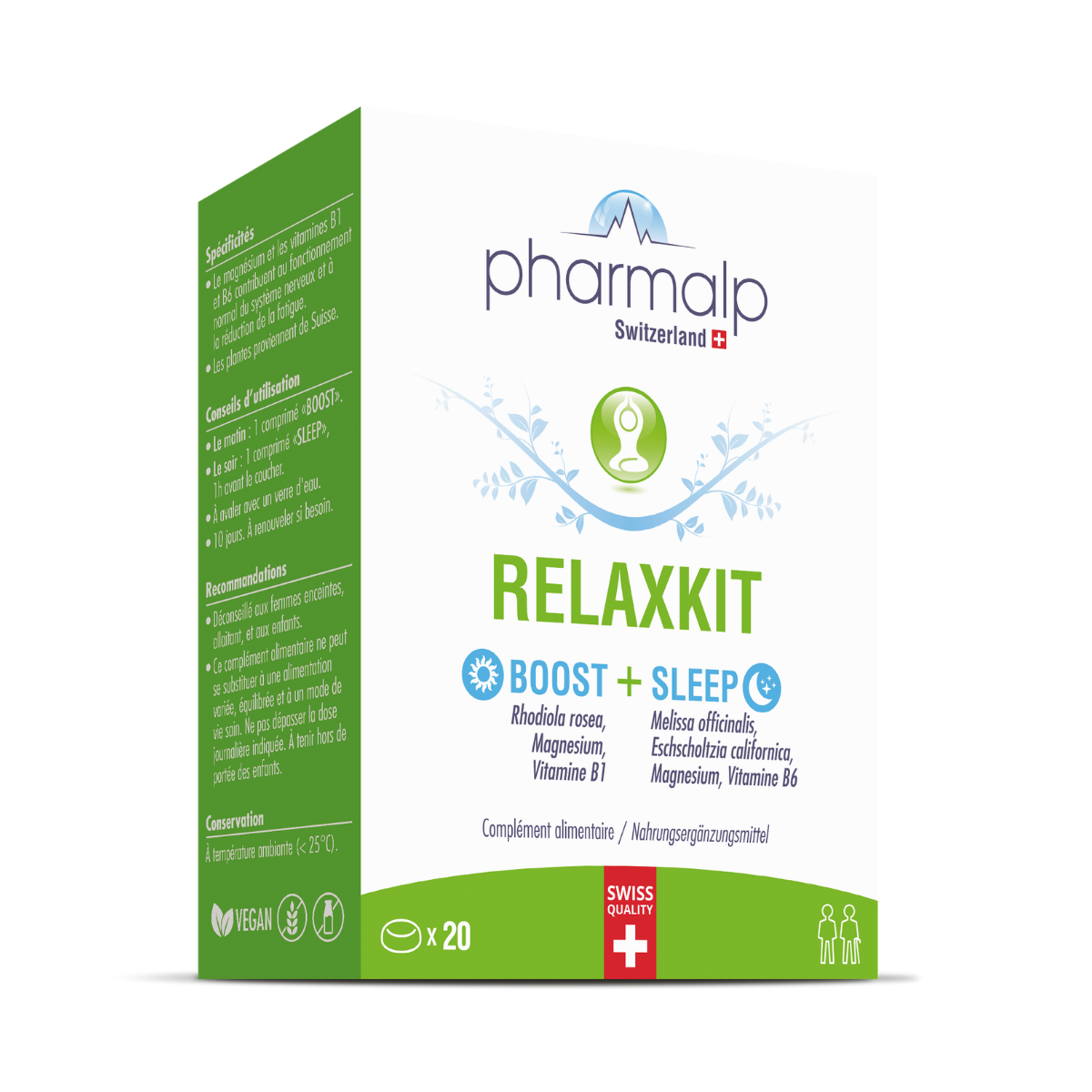 PHARMALP RELAXKIT Boost & Sleep