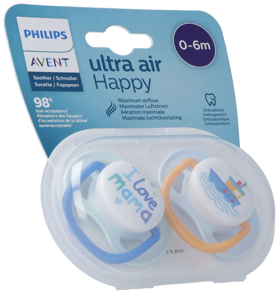 AVENT PHILIPS Schnuller ultra air collection happy, Hauptbild