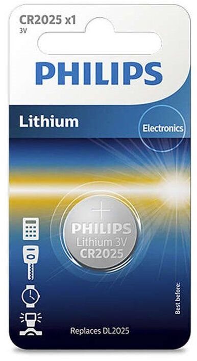 PHILIPS piles boutons Lithium, image principale PHILIPS piles boutons Lithium, image principale