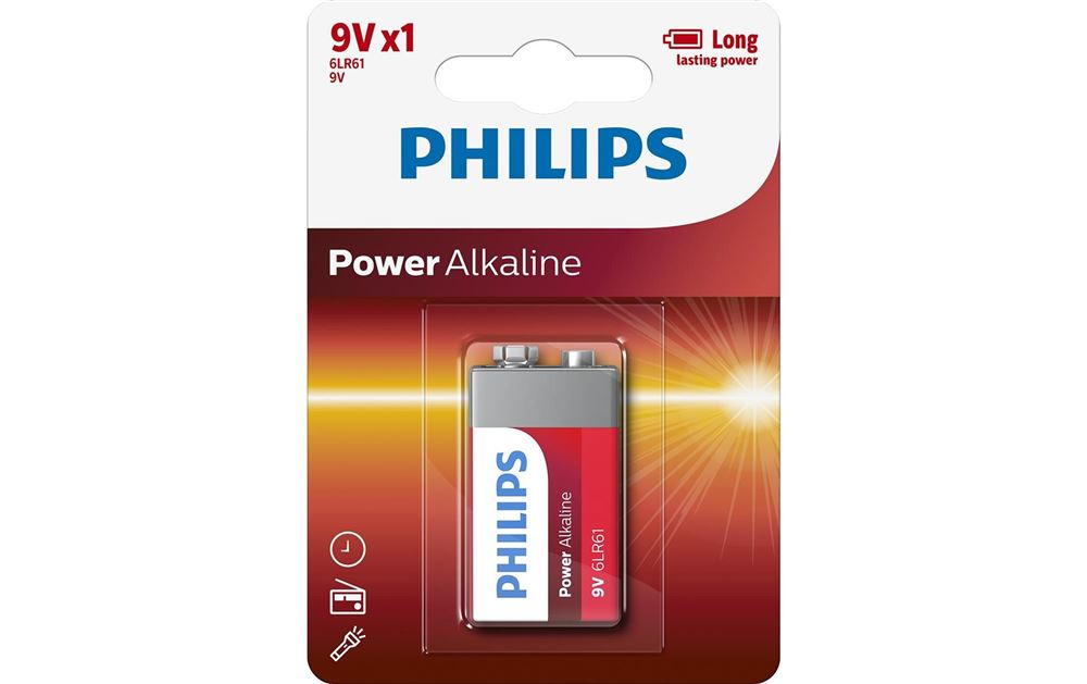 PHILIPS piles Power Alkaline, image principale