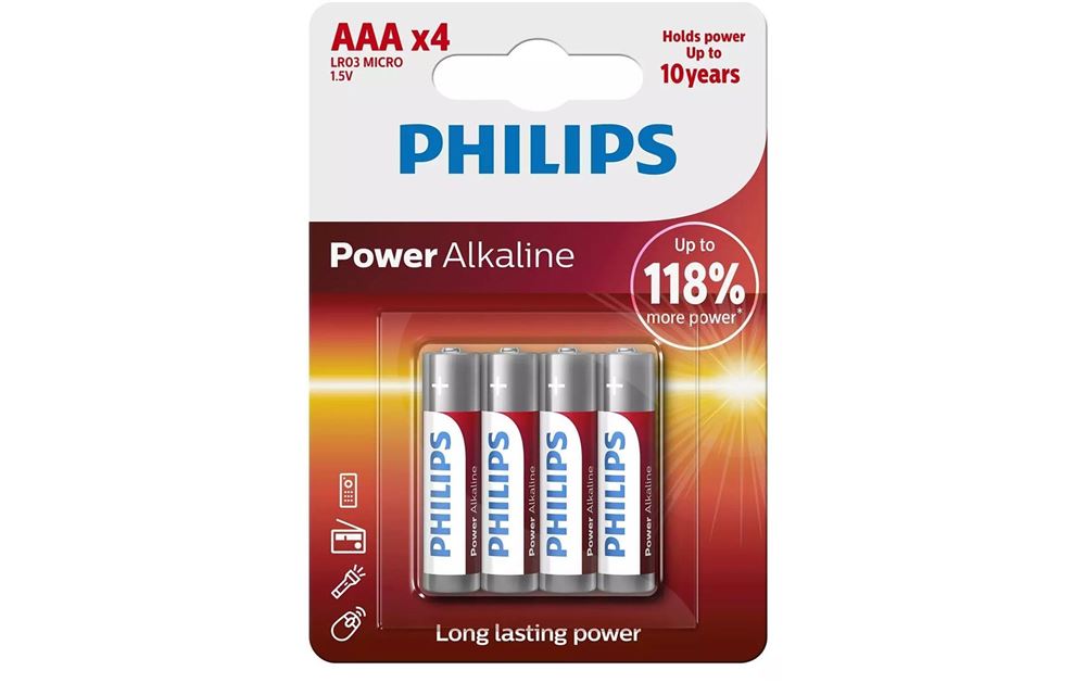 PHILIPS piles Power Alkaline, image principale