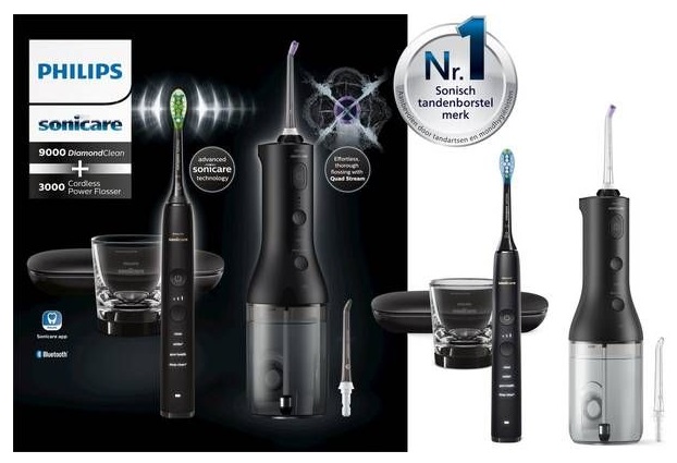 PHILIPS Sonicare Combo Pack DC 9000 & Power Flosser 3000