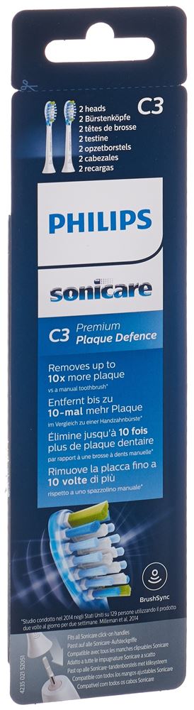 PHILIPS Sonicare Ersatzbürstenköpfe C3 Premium Plaque Defence, Hauptbild