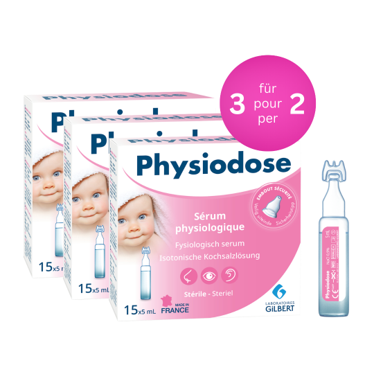PHYSIODOSE sérum physiologique