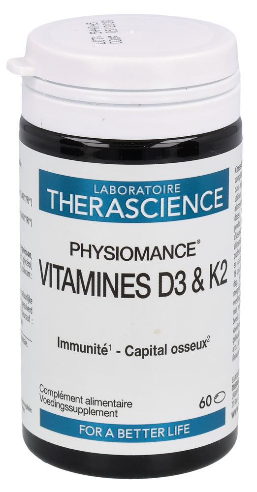 PHYSIOMANCE vitamines D3 & K2