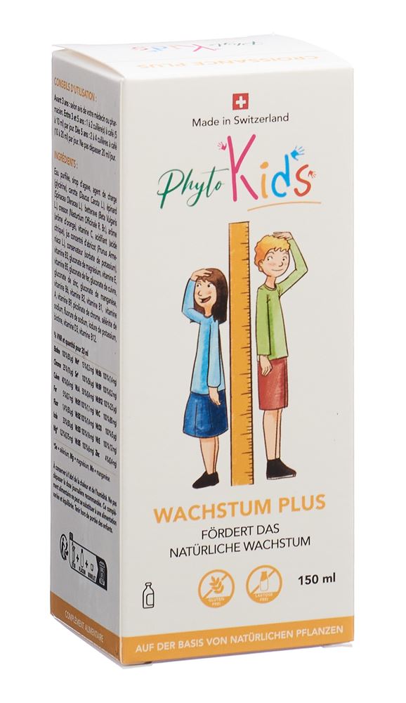 PHYTO Sirup Wachstum Plus Fl 150 ml, Hauptbild