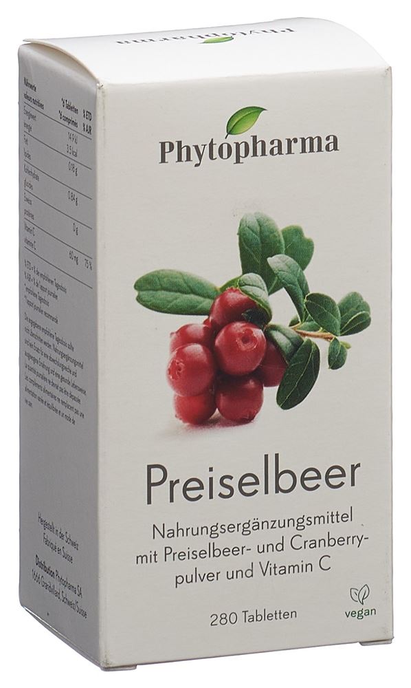 PHYTOPHARMA airelles rouges