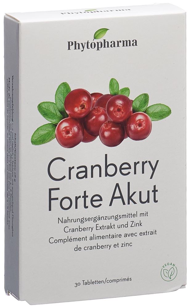 PHYTOPHARMA Cranberry Forte Akut