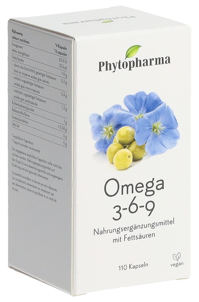 PHYTOPHARMA Omega 3-6-9, Hauptbild
