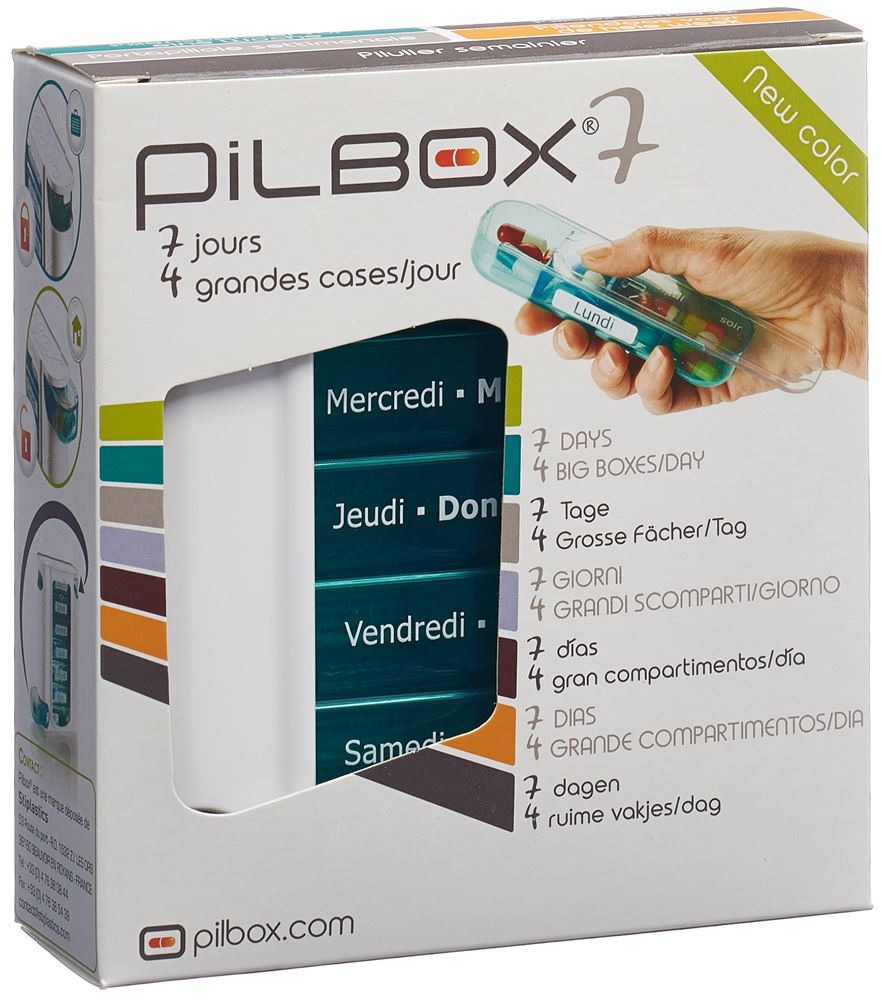PILBOX 7 distributeur médicaments