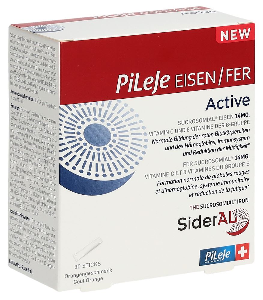 PILEJE eisen/fer active sticks