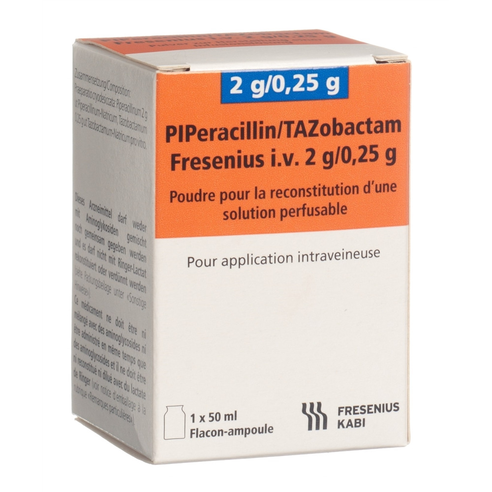 PIPERACILLINE TAZOBACTAM Fresenius i.v. 2.25 g, image 2 sur 2