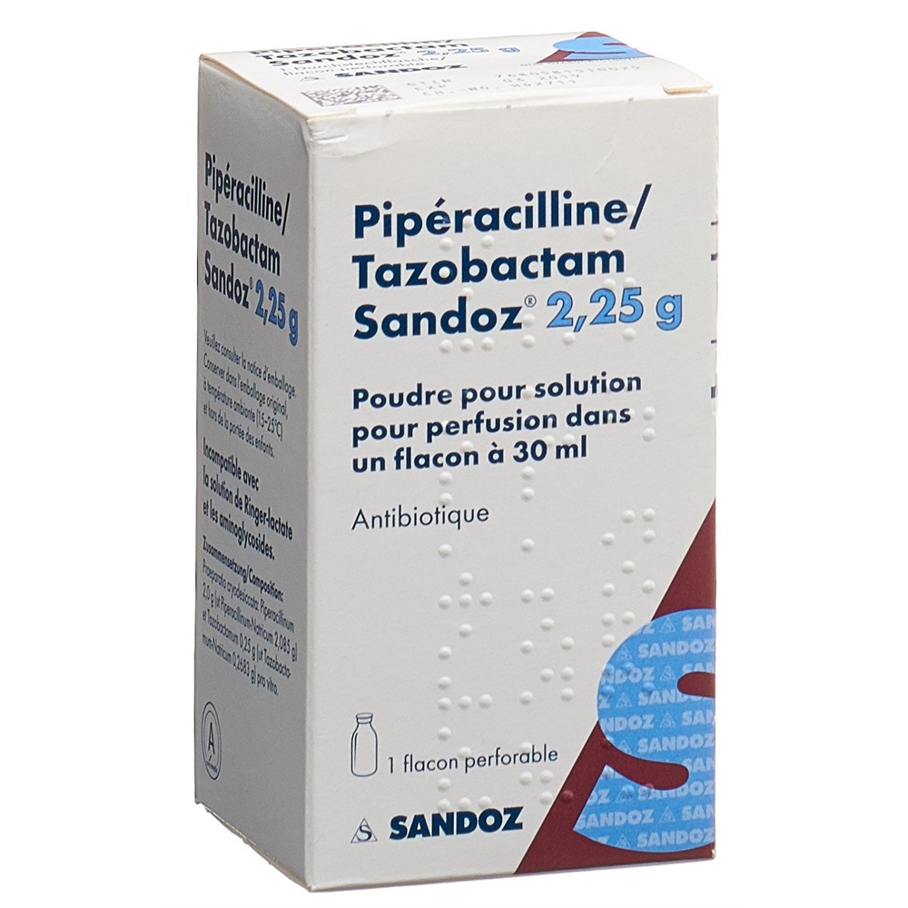 PIPERACILLINE TAZOBACTAM Sandoz 2.25 g, Bild 2 von 2