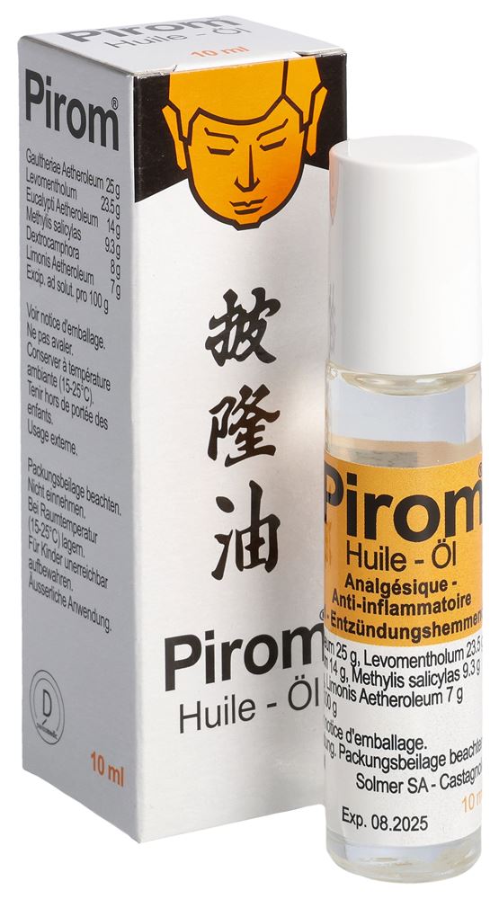 PIROM huile roll-on 10 ml, image 4 sur 5