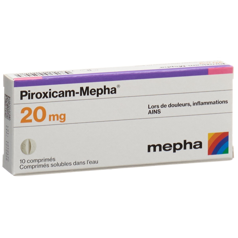 PIROXICAM Mepha 20 mg, image 2 sur 2