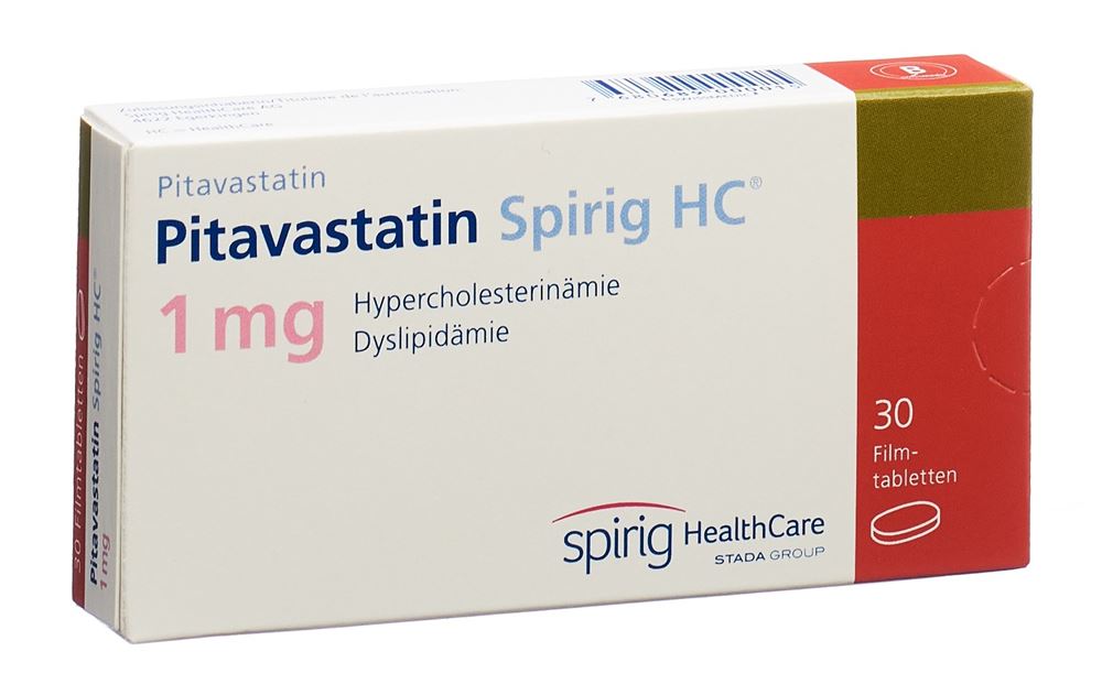 PITAVASTATIN Spirig HC 1 mg, Hauptbild