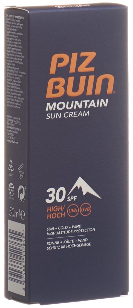 PIZ BUIN Mountain cream, image principale