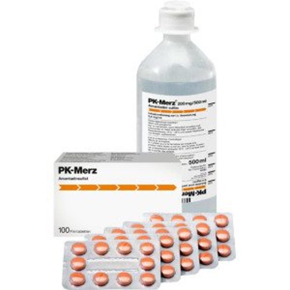 PK-MERZ cpr pell 100 mg blist 100 pce, image principale