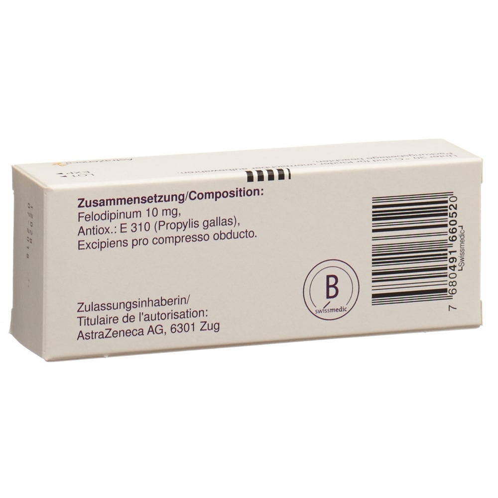 PLENDIL cpr ret 10 mg blist 20 pce, image 2 sur 2