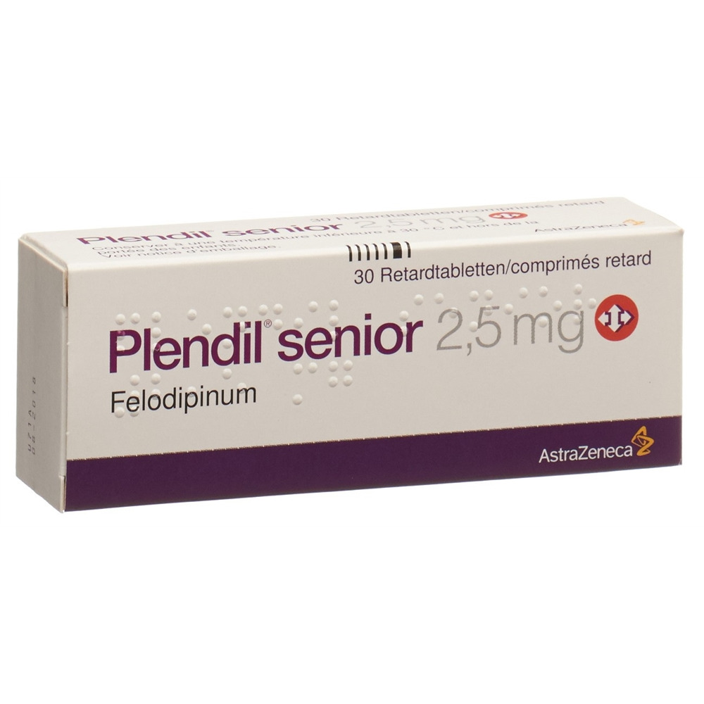 PLENDIL senior 2.5 mg, Hauptbild