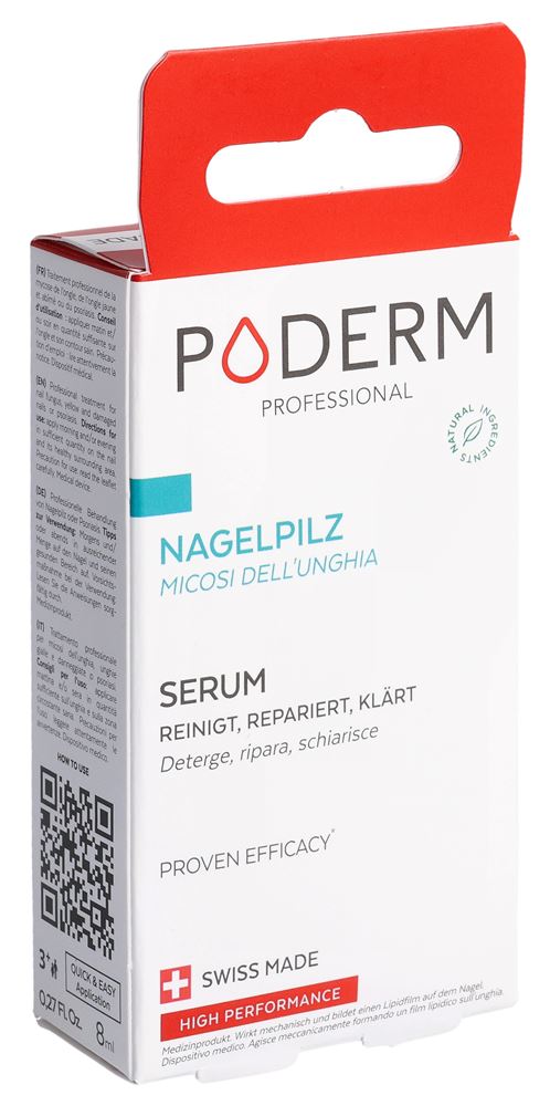 PODERM mycose des ongles sérum