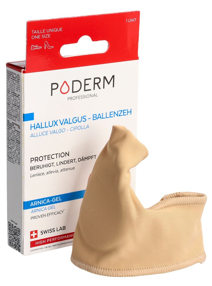 PODERM PROFESSIONAL Hallux Valgus Ballenzeh Schutz, Bild 4 von 5