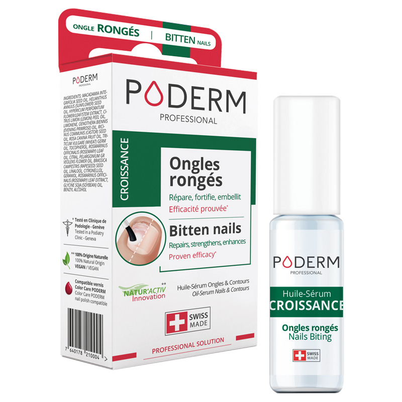 PODERM sérum stop ongles ronges