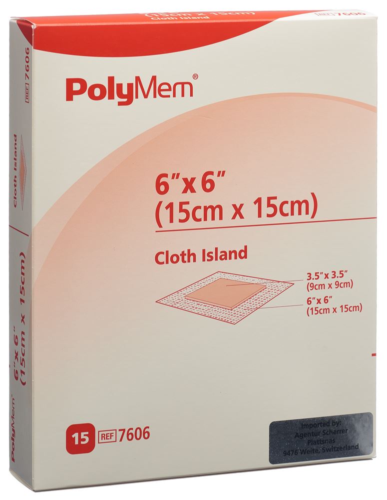 POLYMEM Adhesive Dressing Cloth-Backed, image principale