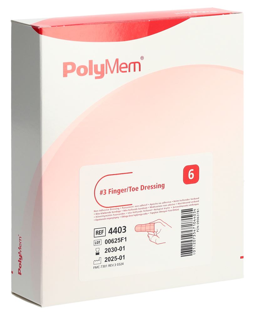 POLYMEM Finger/Toe Dressing, image principale