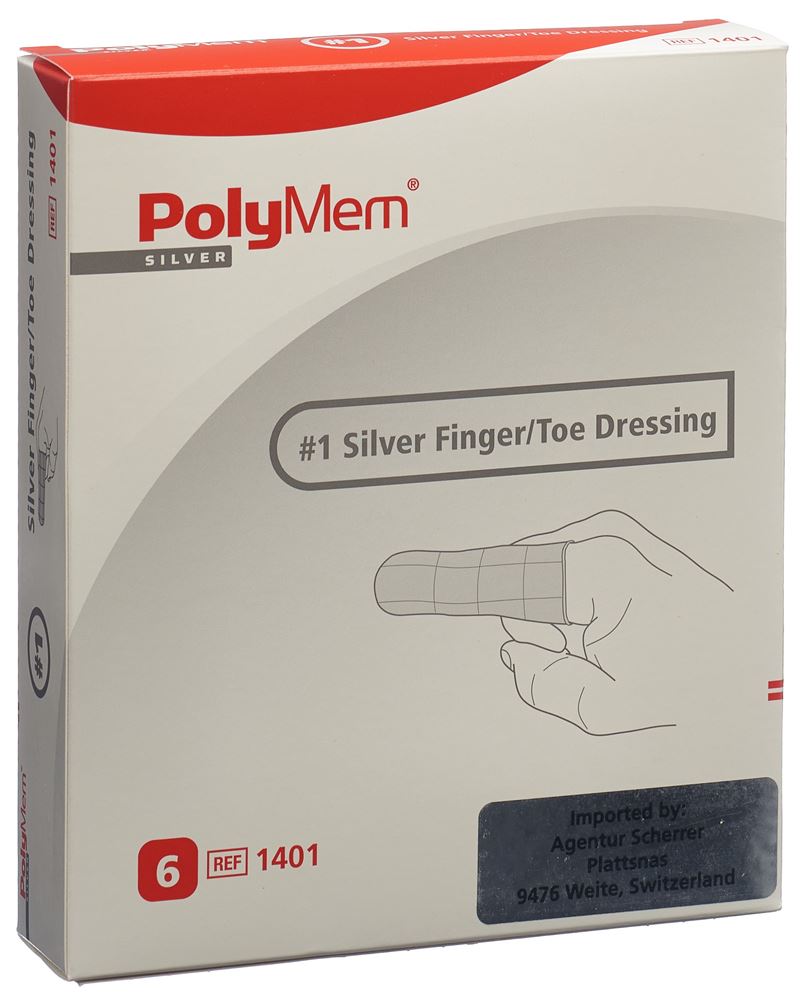 POLYMEM Finger/Toe Dressing Silver