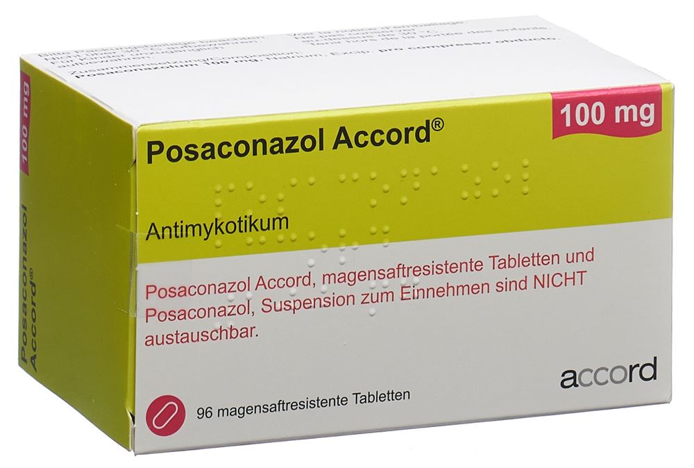 POSACONAZOLE Accord 100 mg, image principale